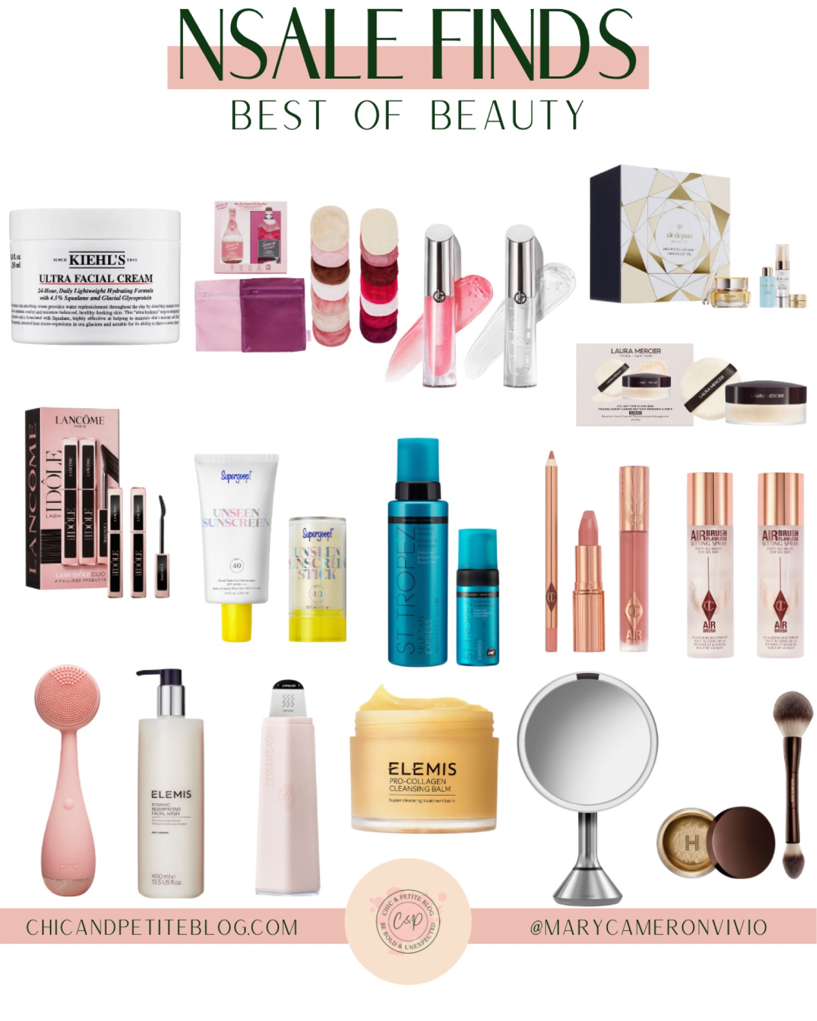 Nordstrom Anniversary Sale Best of Beauty || NSALE is the best place to buy investment pieces you’ll wear and love in the upcoming months! I stock up on basics that I know I’ll wear for years. Early Access starts on TODAY Tuesday July 9th! (Below are all the dates ⬇️)

You can now add items from the NSale to your wishlist in the Nordstrom app to quickly check out once the sale goes live! NSale start dates depending on cardmember:
- Today July 9th early access for Icons
- Tomorrow July 10th early access for Ambassadors
- Thursday July 11th early access for Influencers
- Monday July 15th opens to everyone


Kiehls // face cleanser // Elemis // Charlotte Tilbury // pillow talk // Supergoop // skincare // Nordstrom finds // Nordstrom fashion // NSale // Laura Mercier // flawless finish // St Tropez spray tan // fake tan // hourglass // vanity mirror // Giorgio Armani // lip oil // lip gloss // lipstick // sunscreen // mascara // pore exfoliator // deep cleanser  

#LTKSummerSales #LTKxNSale #LTKSaleAlert