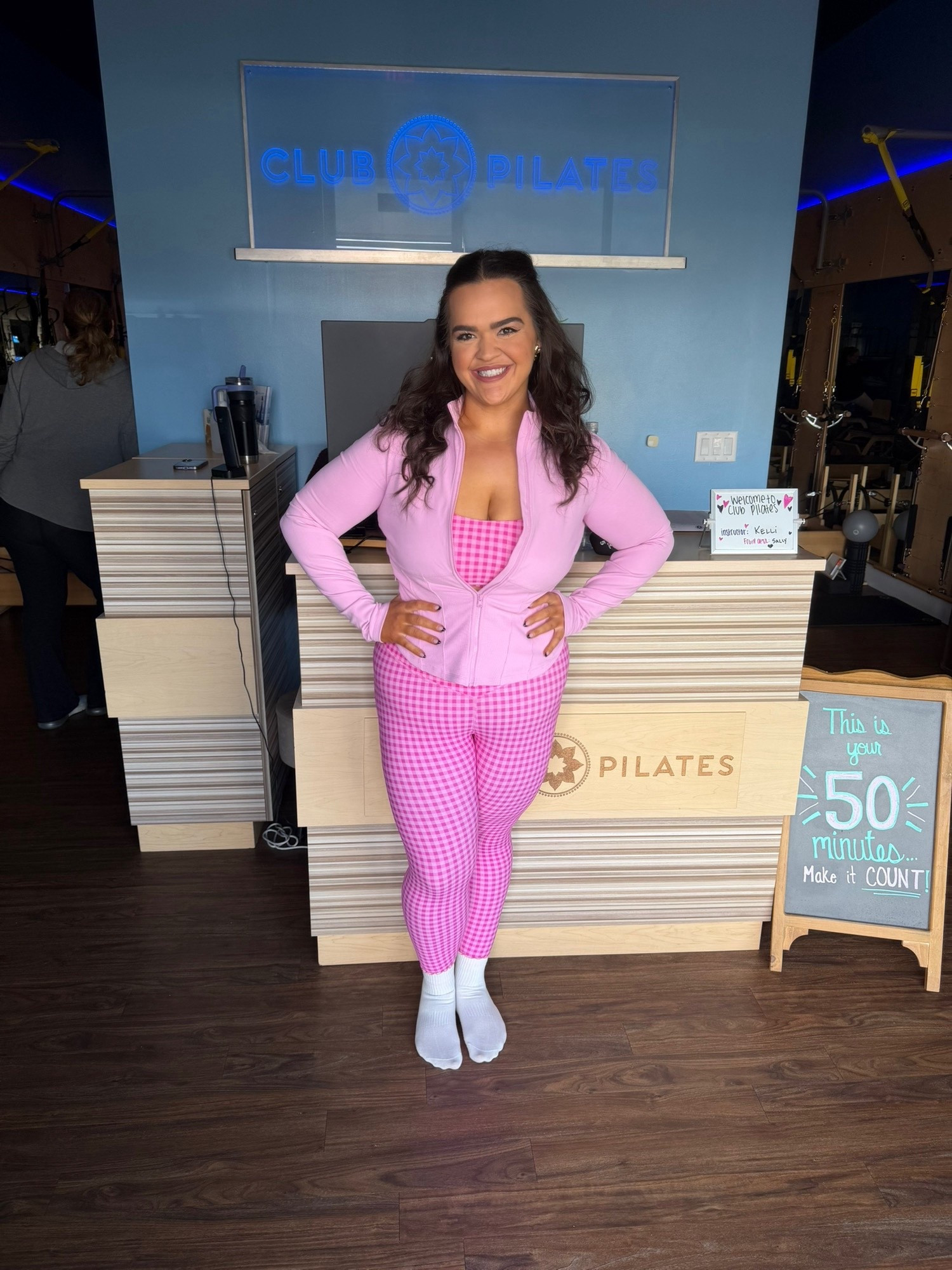 The cutest pink Pilates set 🎀💕

#LTKootd #LTKMidsize #LTKActive