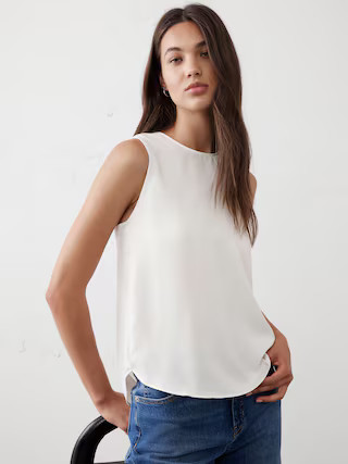 Shell Tank | Banana Republic Factory