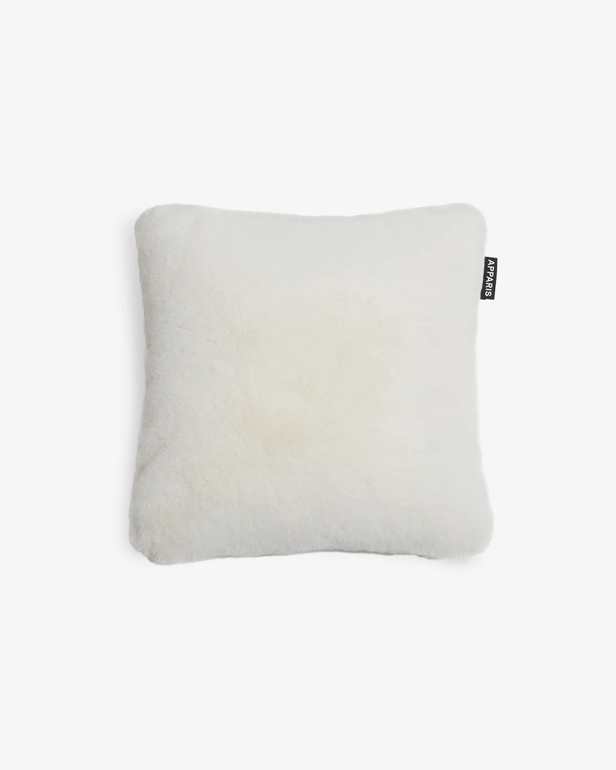 Brenn Faux Fur Pillowcase in Ivory | Apparis
