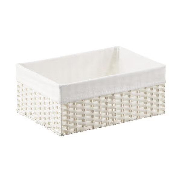 Montauk Woven Rectangular Storage Bins | The Container Store