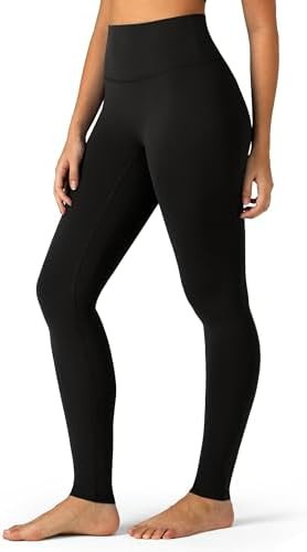 Colorfulkoala Dreamlux No Front Seam Leggings for Women 25"/28" Inseam, Seamless High Waisted But... | Amazon (US)