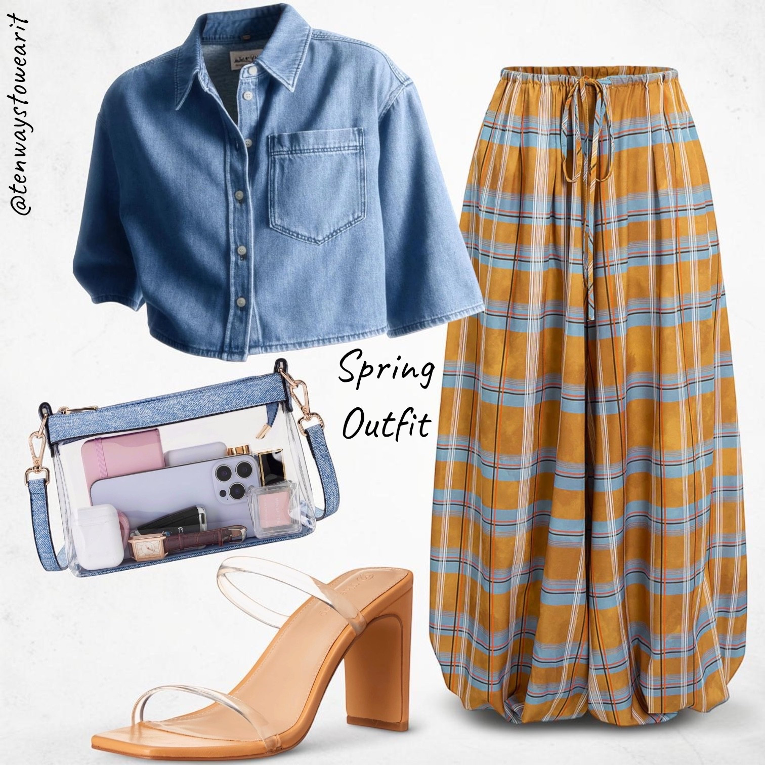 Cute Spring Outfit 

#springoutfit #traveloutfit #vacationoutfit #springstyle #airportoutfit #springfinds #spring2026 

#LTKOver40 #LTKMidsize #LTKSeasonal