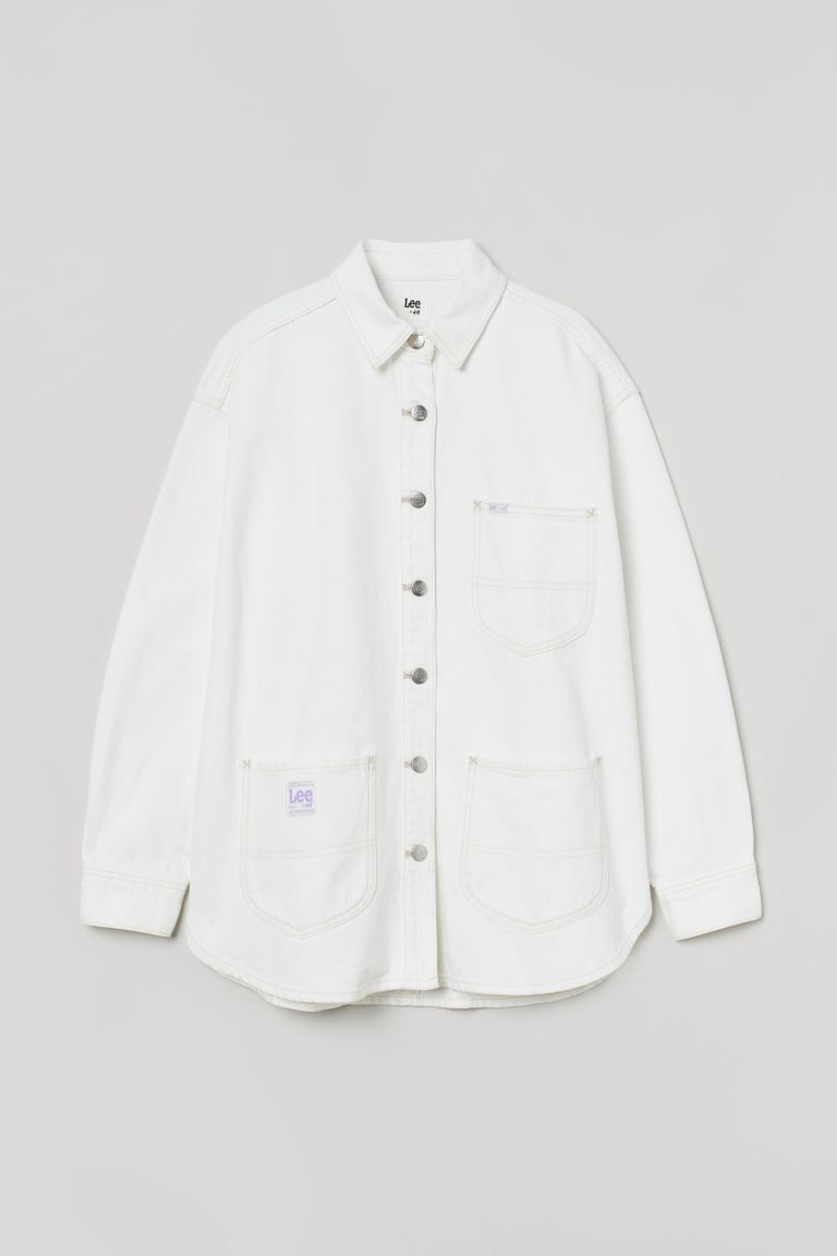 Denim shirt jacket | H&M (UK, MY, IN, SG, PH, TW, HK)