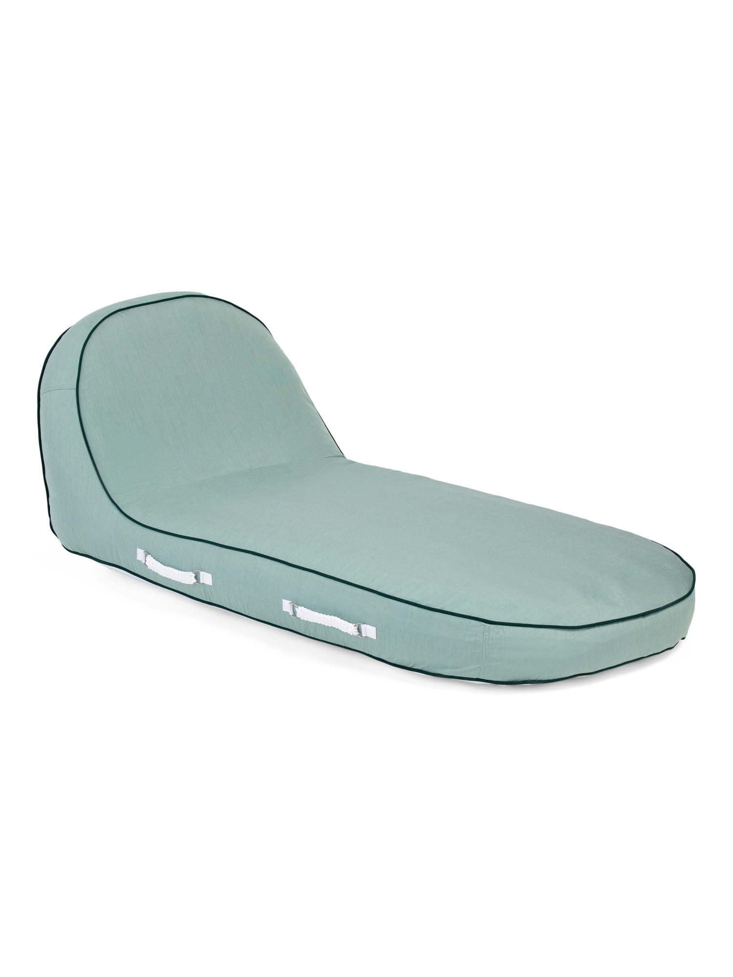 65in Rivie Pool Lounger Lightweight With Woven Handles | TJ Maxx