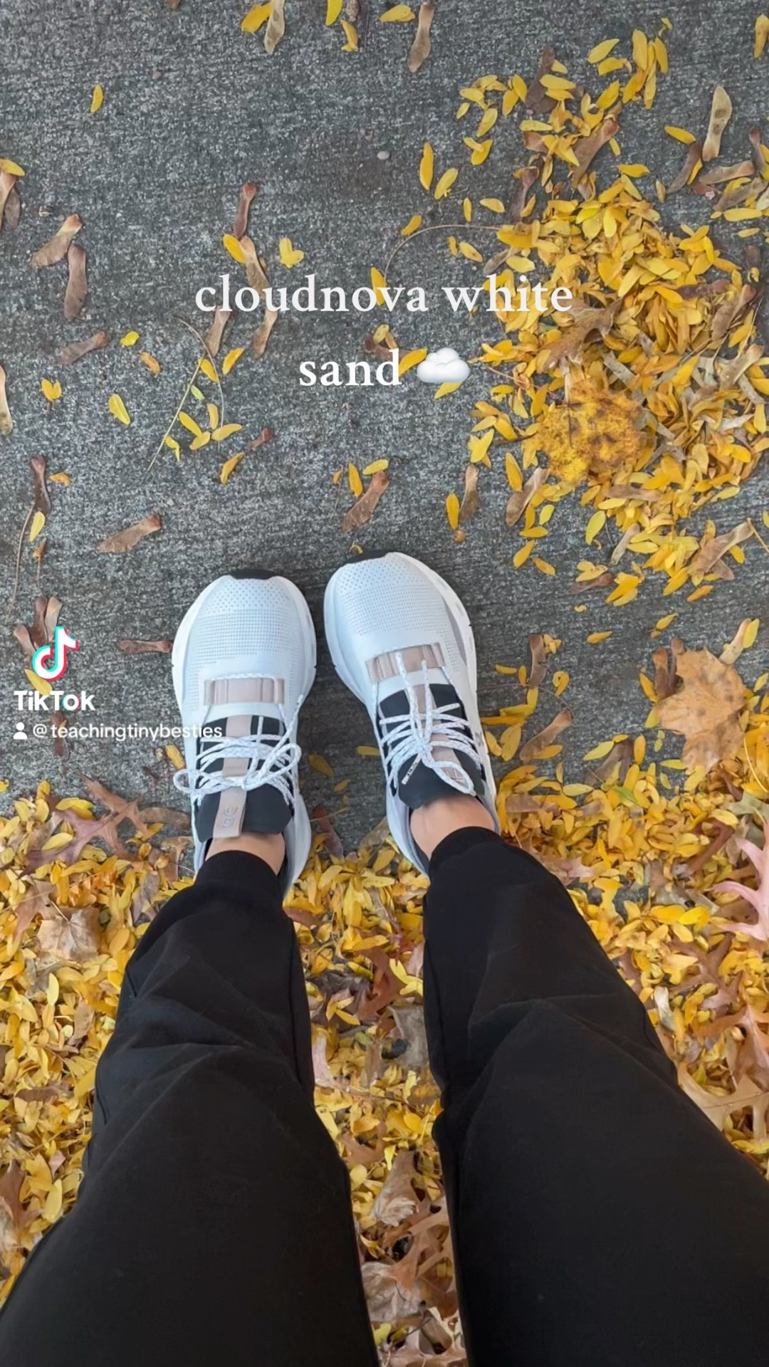 white sand cloudnova sneakers ☁️👟 the most comfy sneaks!! 

#LTKfitness