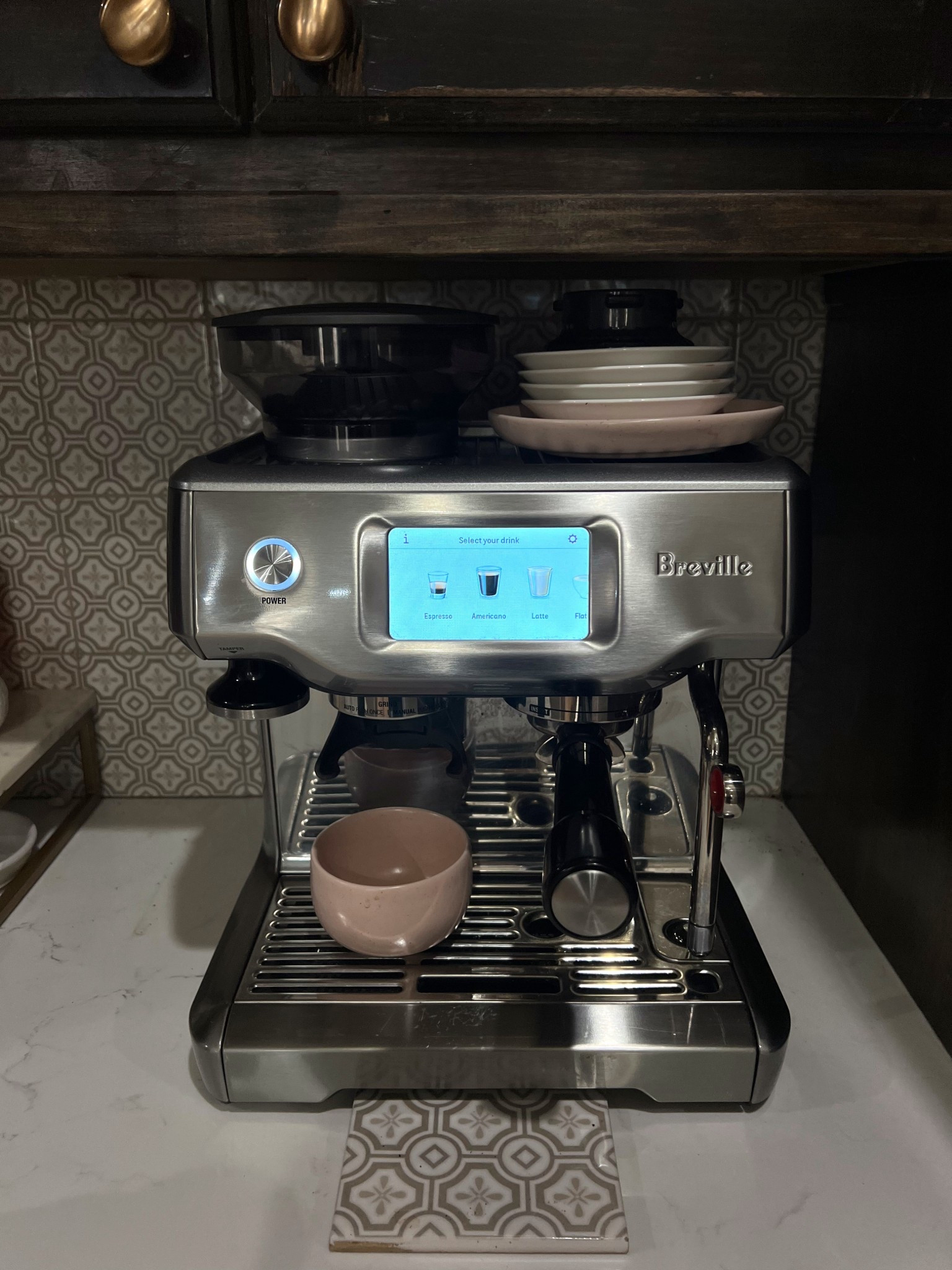 My espresso machine is on sale for Cyber Monday! If you have had your eye on a Breville this one rarely goes on sale- we bought ours last year during Black Friday and has been one of the best purchases!! I prefer my own coffee at home over anywhere🙌🏻☕️ | espresso machine | barista touch 

#LTKCyberWeek #LTKSaleAlert #LTKHome