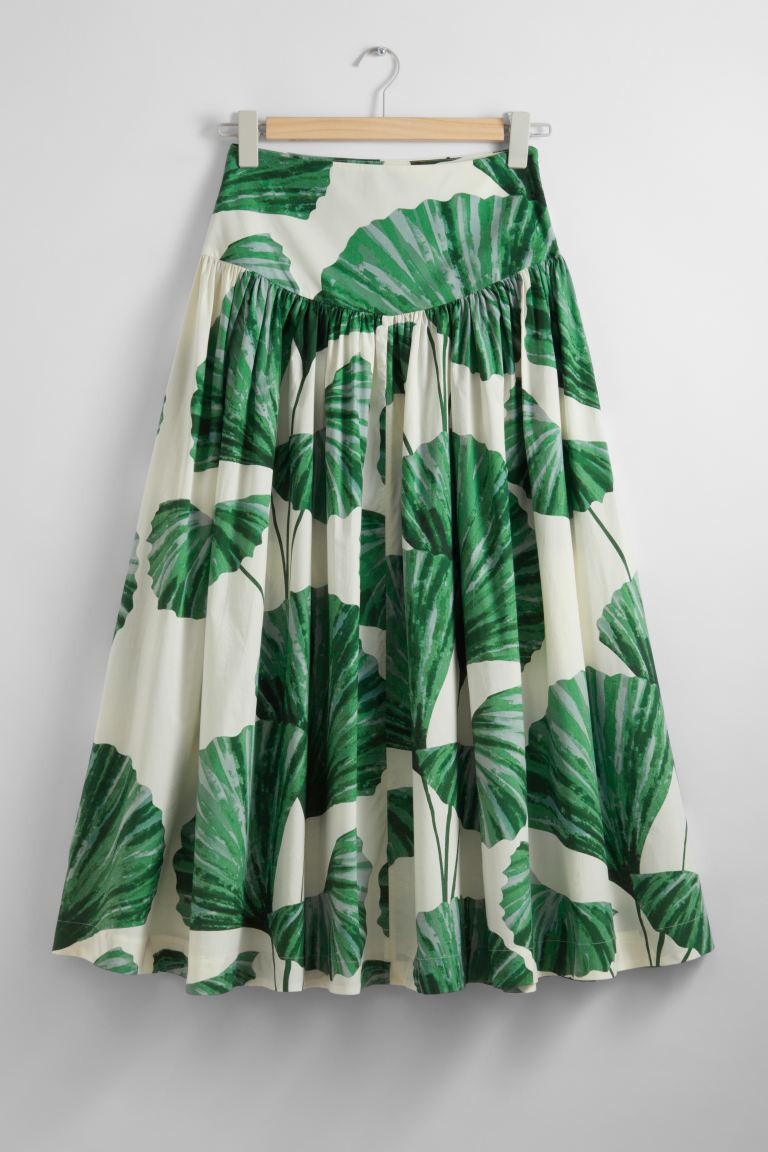 A-Line Midi Skirt | H&M (UK, MY, IN, SG, PH, TW, HK)