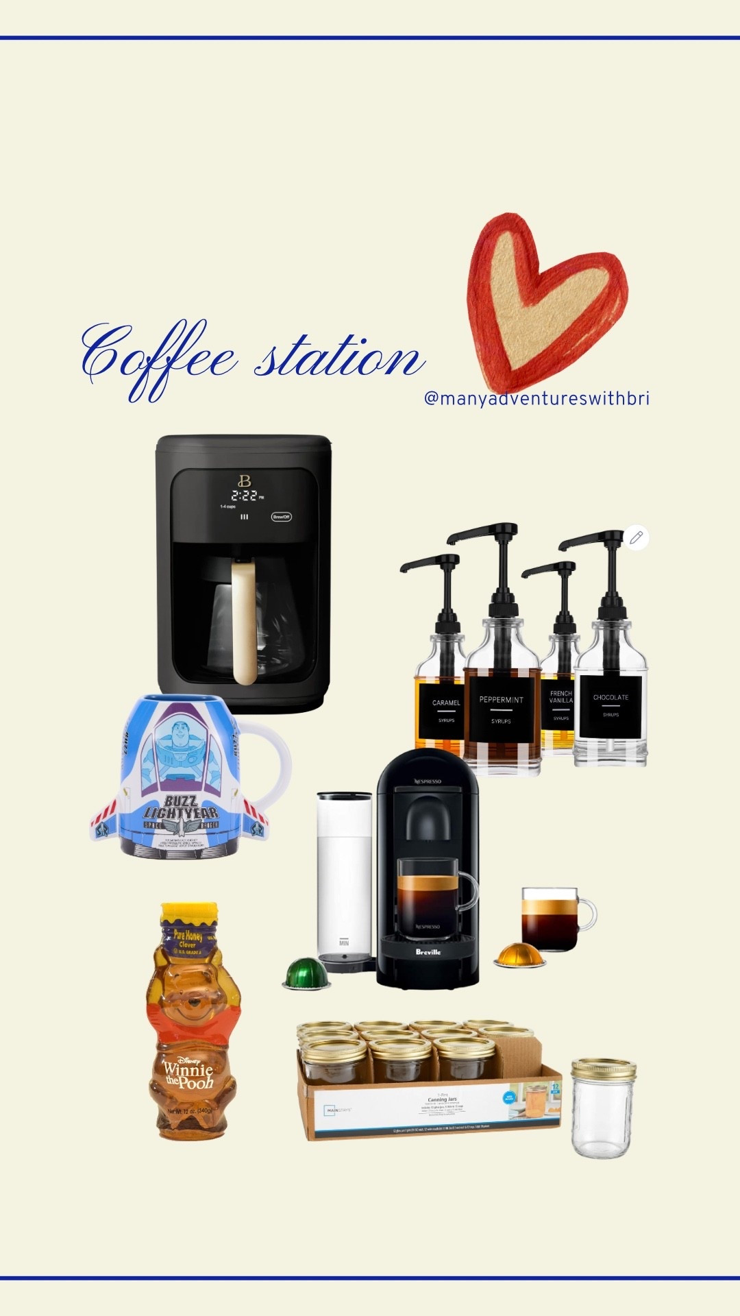 Coffee station 

#LTKfoodie #LTKHome #LTKmorningroutine