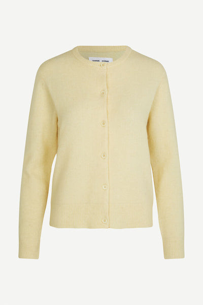 Samsoe Samsoe Nor Short Cardigan - Pear Sorbet - Trouva | Trouva (Global)