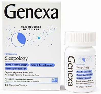 Genexa Sleepology® Nighttime Sleep Aid - 60 Tablets - Nighttime Sleep Aid to Help You Fall Aslee... | Amazon (US)