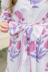 Folly Flounced Dress | Rose Blossom | Victoria Dunn 