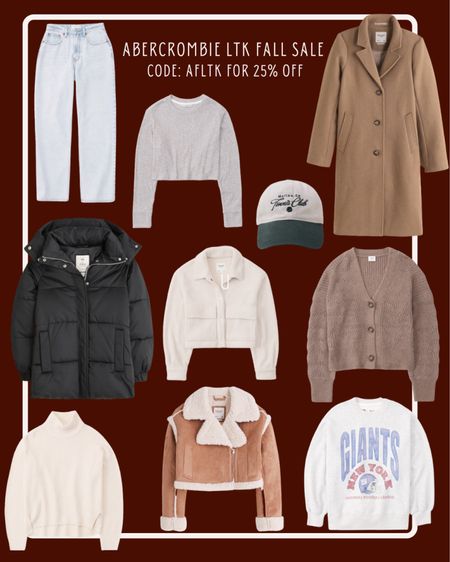 new arrivals from @abercrombie on sale ! fall fashion essentials ! 

use code: AFLTK 