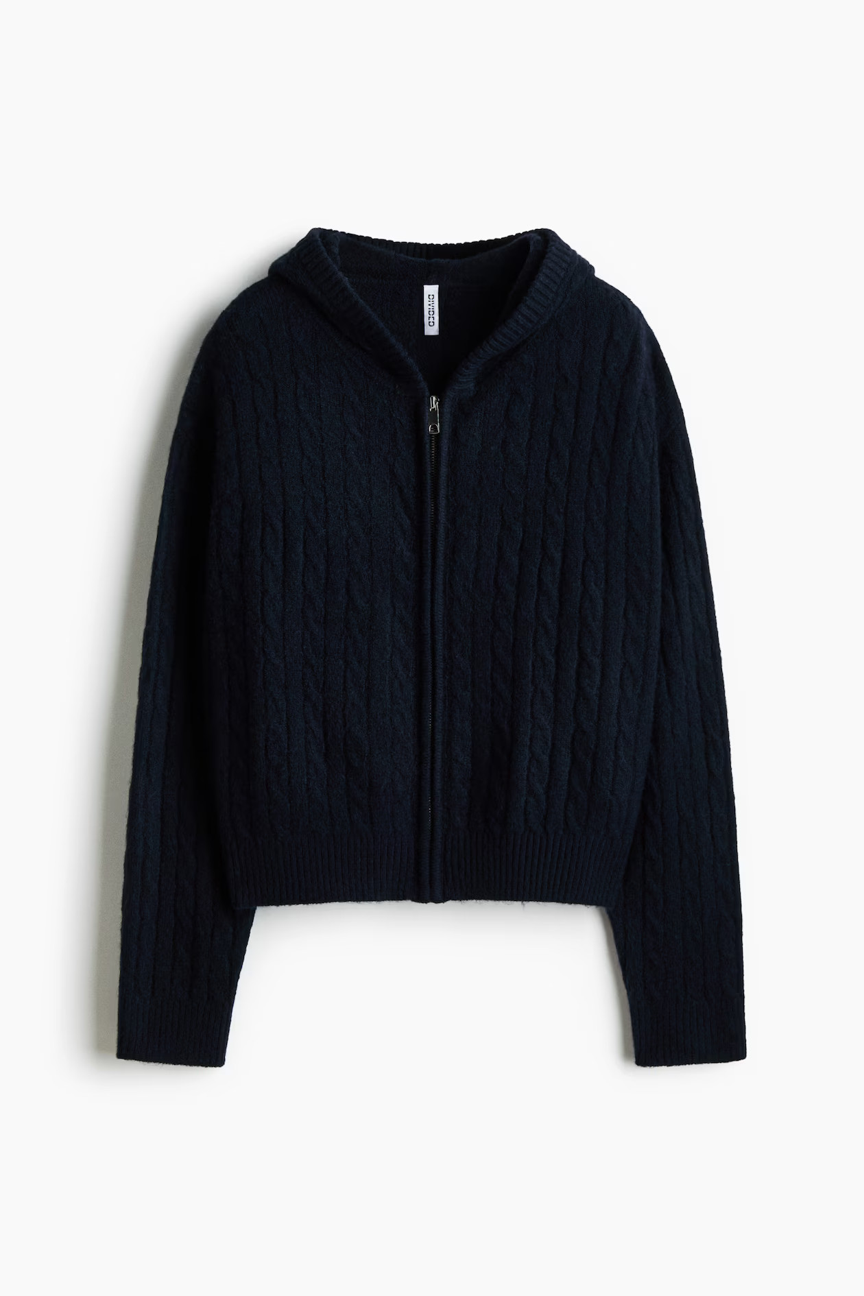 Cable-Knit Cardigan with Zipper | H&M (US + CA)