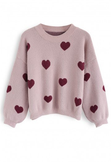 Hear Your Heart Beating Cropped Sweater | Chicwish