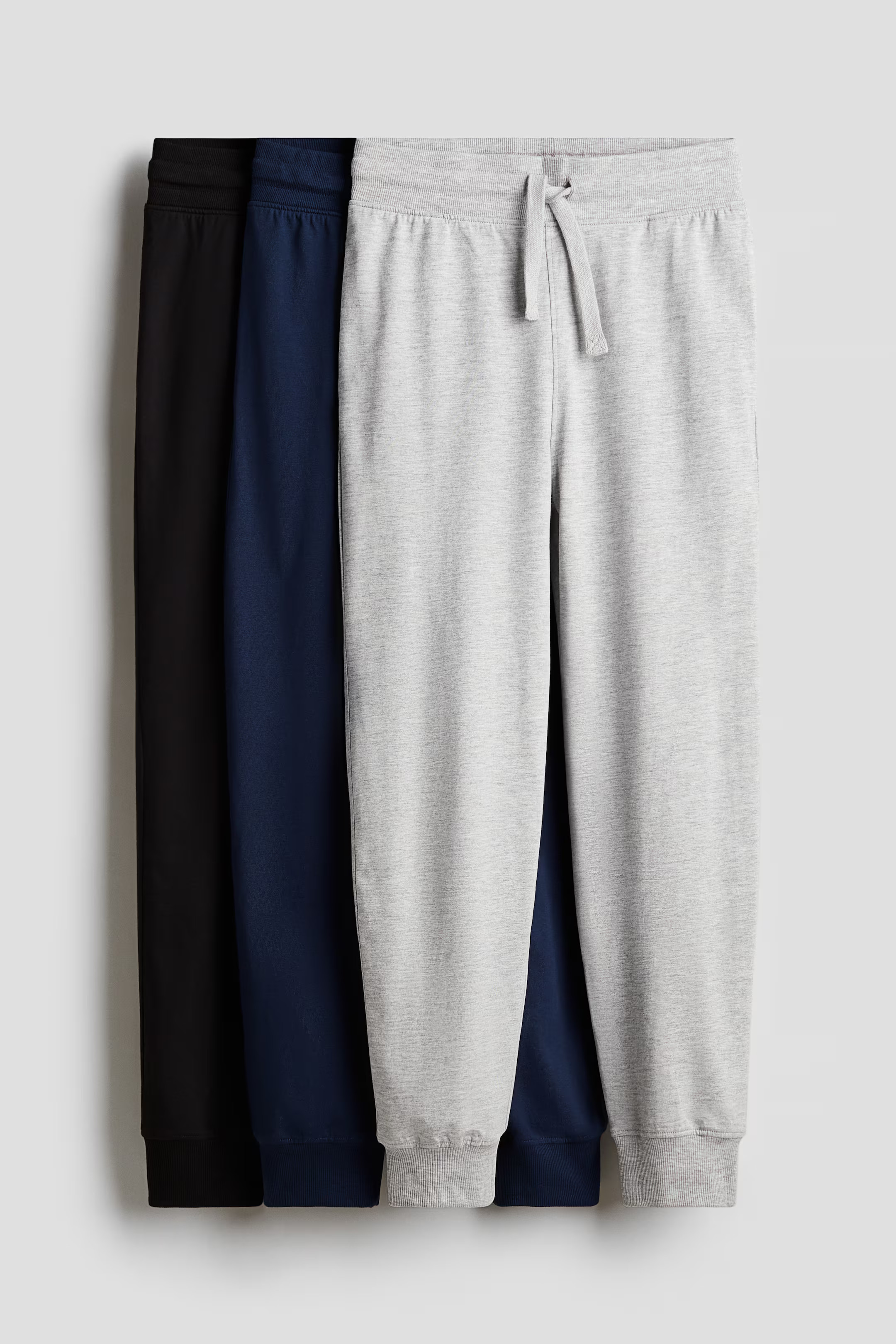 3-pack Cotton Jersey Joggers | H&M (US + CA)
