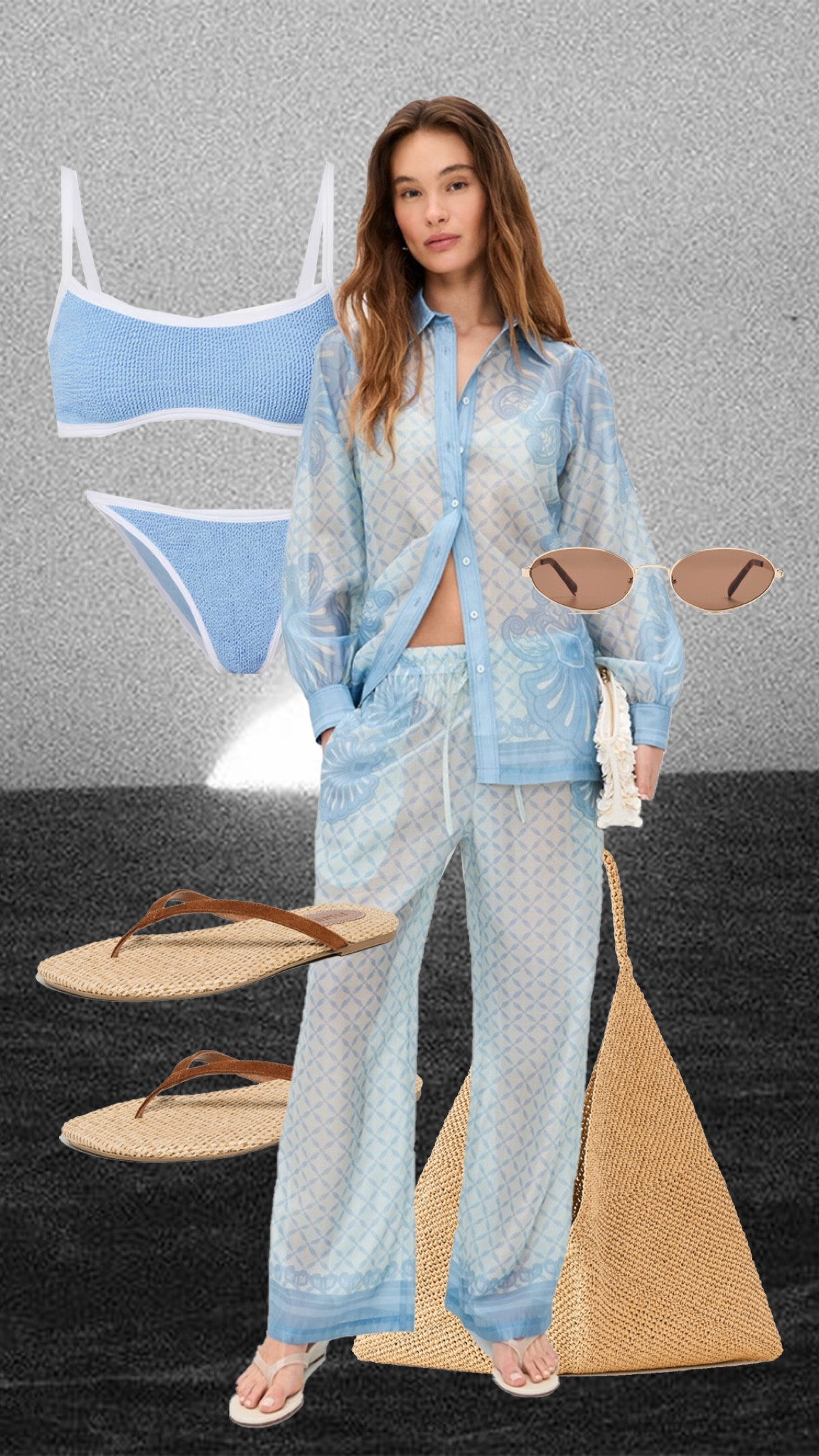 Resort outfit idea 🩵