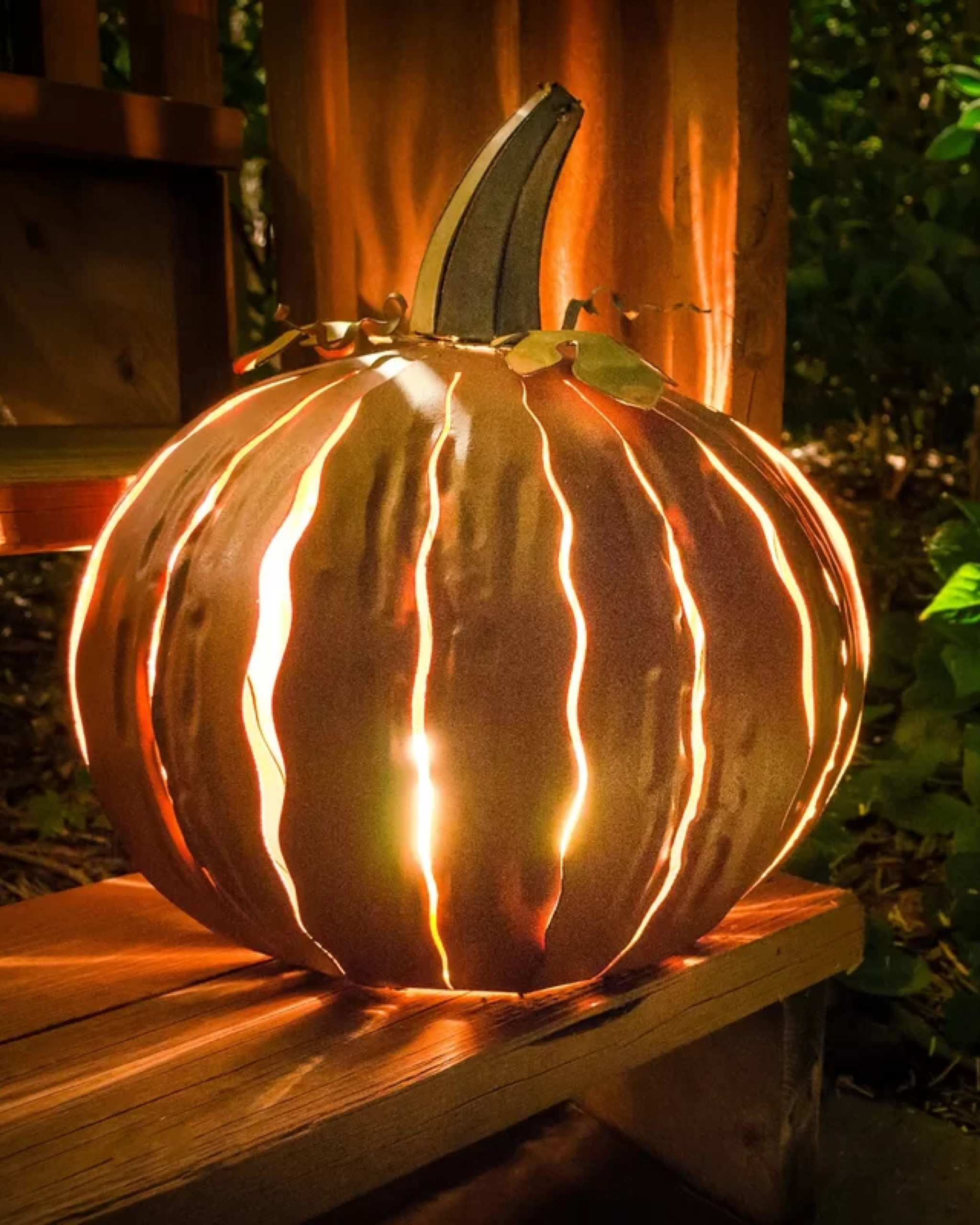 ✨2 Days Only Sale✨ This beautiful luminary pumpkin will light up a spooky autumn night or be a festive addition to Thanksgiving decor. It’s crafted from galvanized steel with open bottom to add a flameless candle or fairy lights for an eye-catching glow.

#LTKHalloween #LTKsalealert #LTKhome