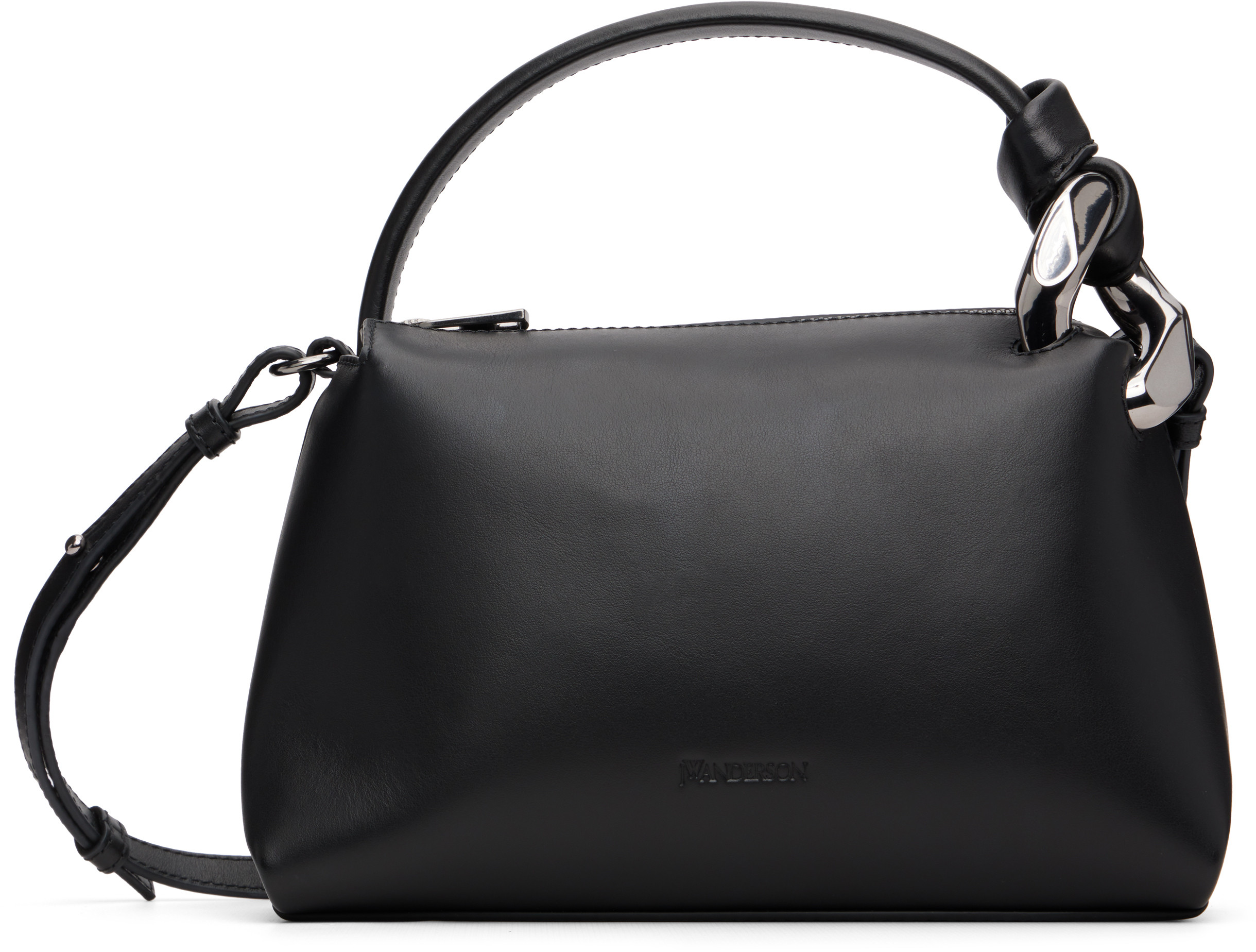JW Anderson Black 'The JWA Small Corner' Bag | SSENSE