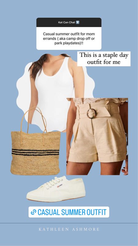 A go-to outfit for me in the summer! 

Summer outfits | bodysuit | summer bag

#LTKstyletip #LTKitbag #LTKSeasonal