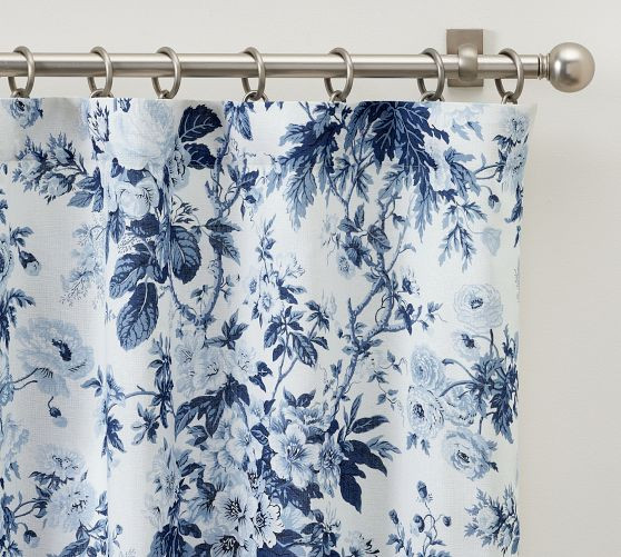 Open Box: Garden Floral Blackout Curtain | Pottery Barn (US)