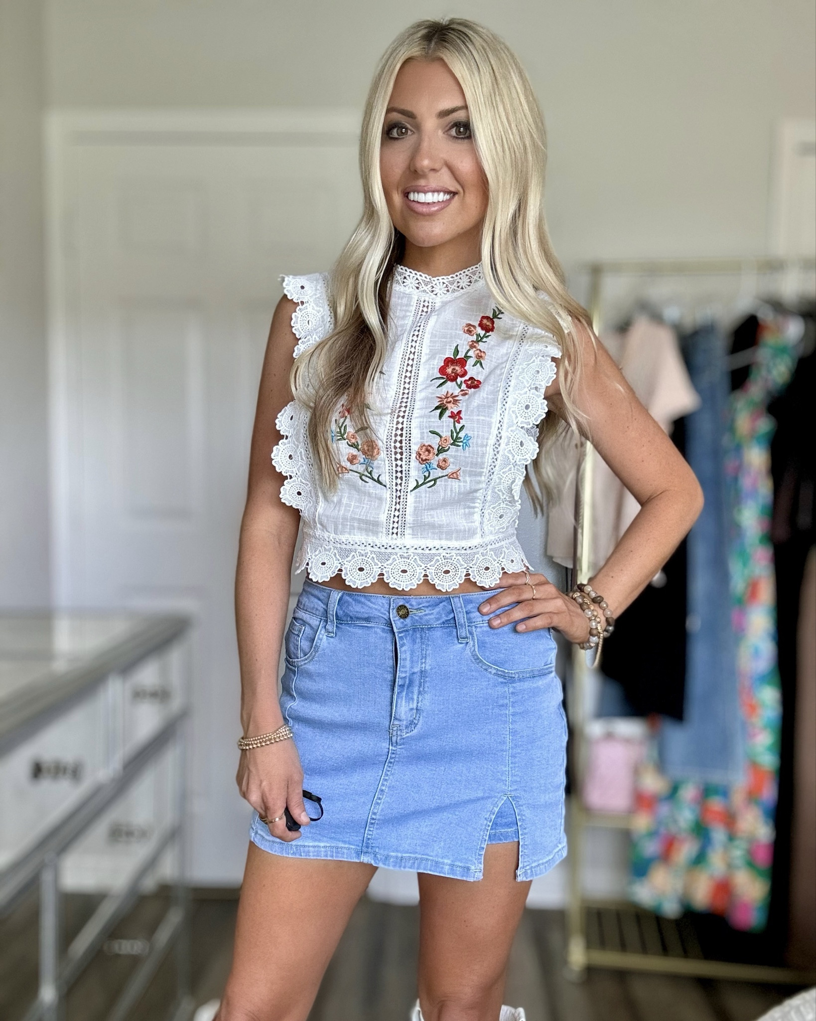 AMAZON PRIME DAY DEAL! Entire outfit is on sale! Blouse, skort and boots are favorites and worn all the time. Perfect for a country concert. Size up 1 or 2 sizes for the blouse, everything else runs TTS. Western boots are normally $70 and currently only $25. Skort is only $25 as well! 

Country concert outfit | Amazon prime day deal | denim skort | Summer style | Amazon find | boho fashion | outfit inspo | affordable fashion | outfit ideas | weekend outfits | date night outfit | cowboy boots

#primedaydeal #amazonprimeday #countryconcertoutfit #denimskort #bohofashion #amazonoutfit #westernfashion #westernboots #bohostyle #summerfashion #amazonfashion #amazonfashionfinds #affordableoutfit #floral #lace #westernchic #amazonfashionfavorites #founditonamazon #womenfashion #fashionreels #instafashion #ootdfashion #amazoninfluencer #summeroutfit #OutfitInspiration #ltkunder50 

#LTKFindsUnder50 #LTKShoeCrush #LTKSaleAlert