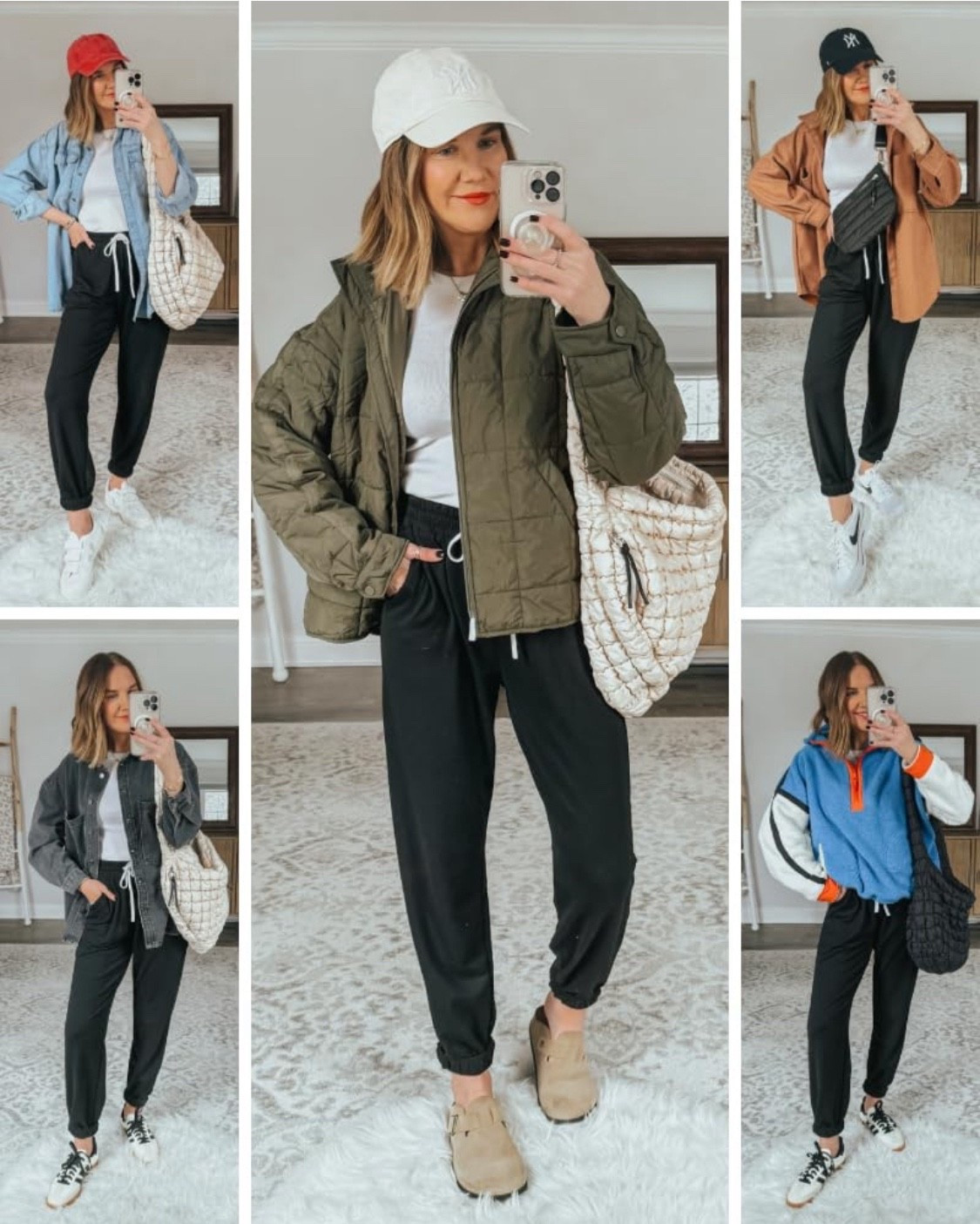 The perfect jogger does exist,…lightweight, soft and so flattering. Wear these for lounge, travel, errands, kids activities. I hope these styling suggestions are helpful! I wear a size medium, and they come in lots of colors. 

cute and casual outfit idea, Mom style, Mom outfit, how to style joggers, easy outfits for women over 40, cute outfits for moms, attainable style, casual style for women over 40



#LTKootd #LTKFindsUnder50 #LTKmomlife