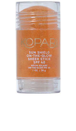 Kopari Sun Shield On-the-glow Sheer Stick Sunscreen SPF 40 in Beauty: NA. | Revolve Clothing (Global)