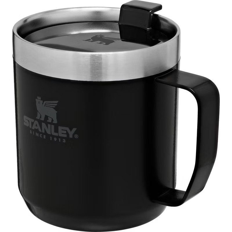 Stanley 12 oz Stainless Steel Classic Legendary Mug Black 2.0: Dishwasher-Safe, Portable Drinkwar... | Target