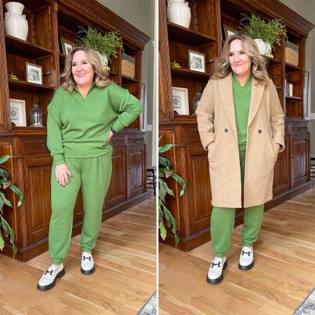 Streetwear look for all of your holiday errands. 

Matching sets are big! Add a top coat and chunky loafers or sneakers. Done!

Use code NAN10 for 10% off the sneakers  



#LTKSeasonal #LTKHoliday #LTKsalealert