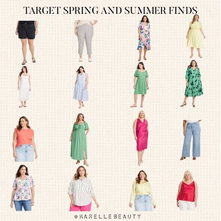Target Spring and Summer finds. 

#LTKplussize #LTKfindsunder50 #LTKSeasonal