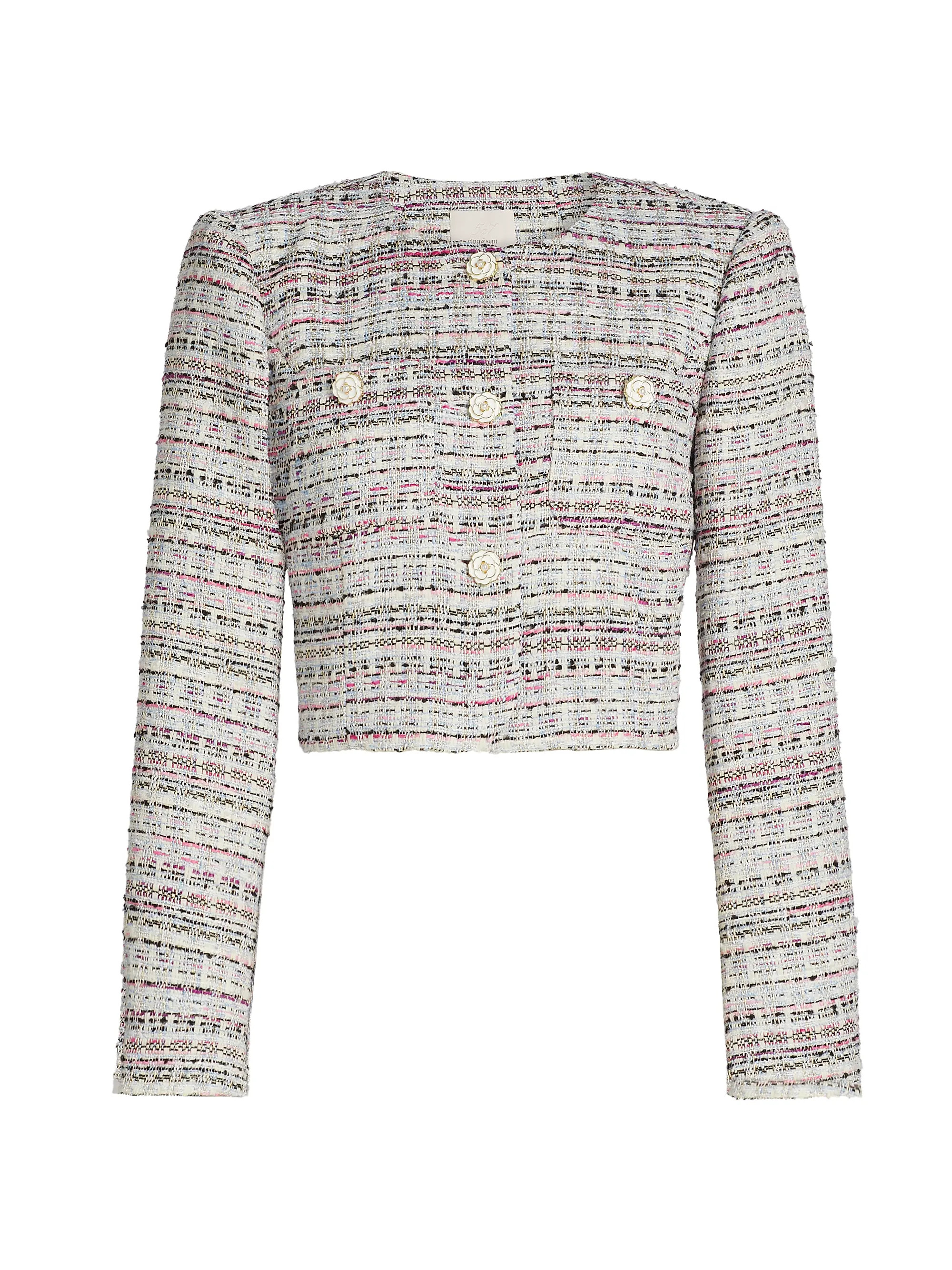 Auden Boucle Tweed Jacket | Saks Fifth Avenue