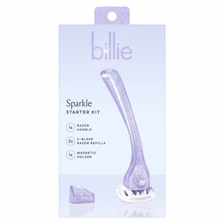 Billie Women's Razor Handle with Magnetic Holder & 2 Blade Refills | Target
