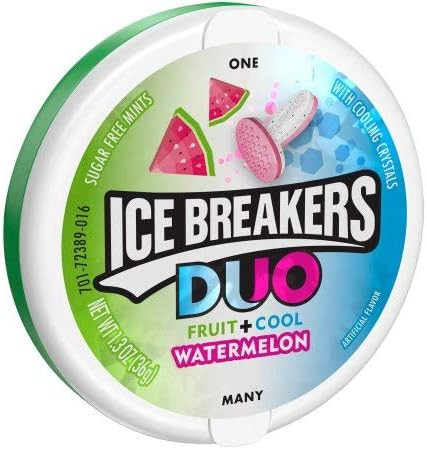 ICE BREAKERS DUO Watermelon Flavored Mints (Pack of 4) | Amazon (US)