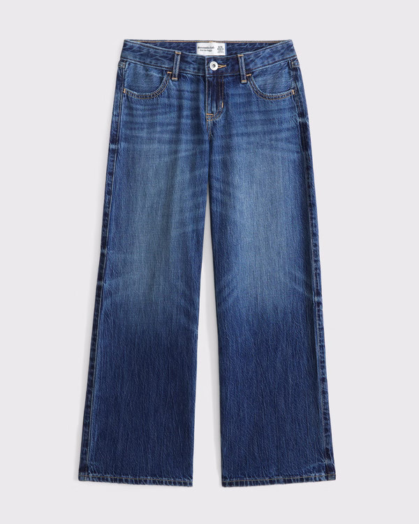 lightweight low rise baggy jeans | Abercrombie & Fitch (US)