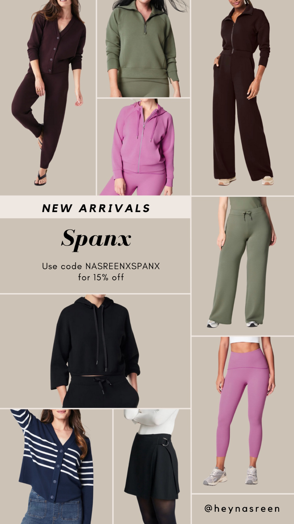 New arrivals at Spanx that I’m loving! Use my code NASREENXSPANX for 15% off.

#LTKSaleAlert #LTKSeasonal #LTKStyleTip