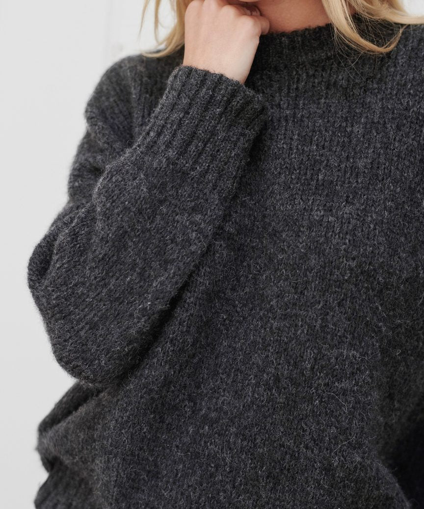 Alpaca Cocoon Crewneck | Jenni Kayne