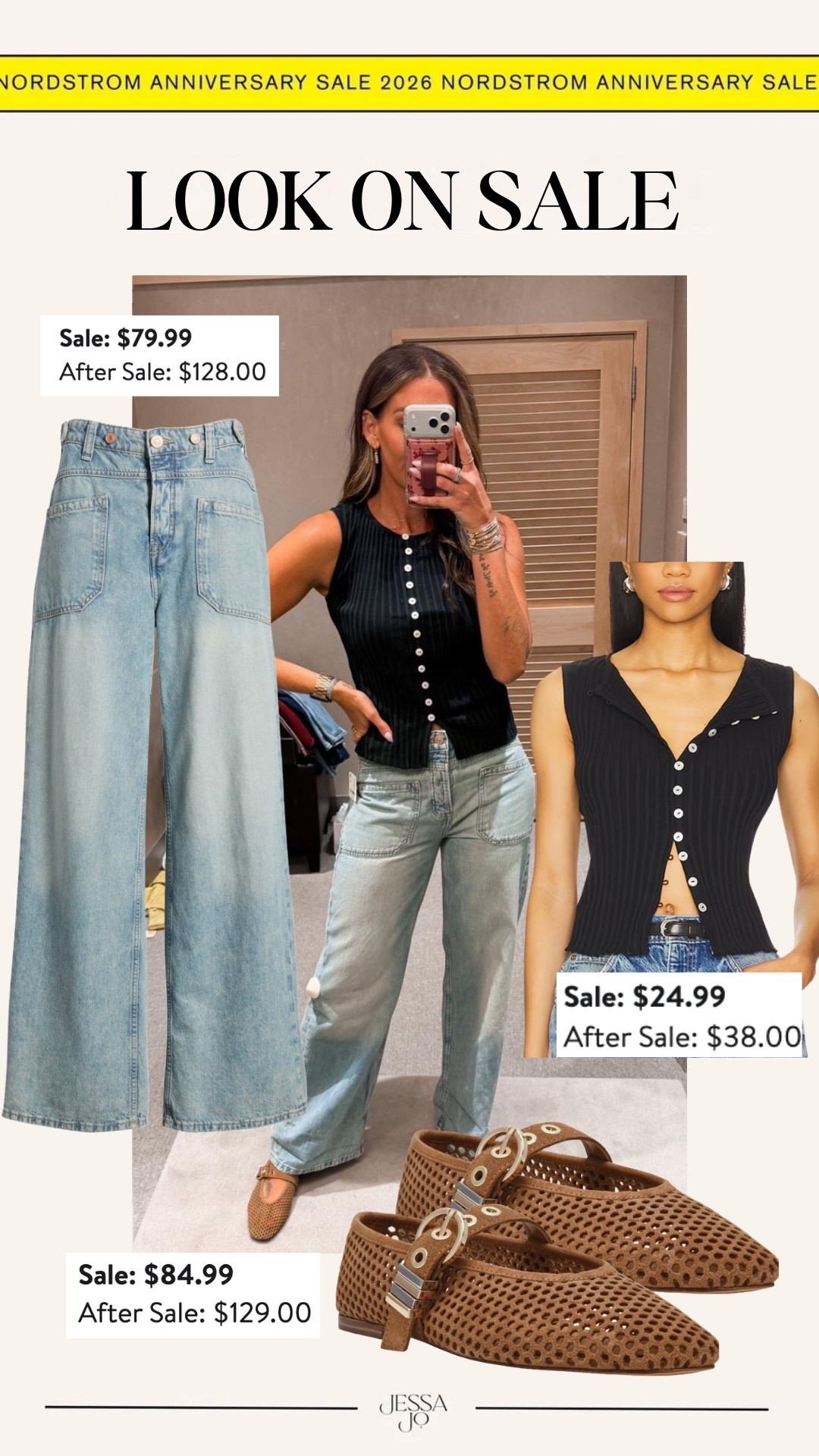 Nordstrom look on sale! Cutest Free People top and jeans! My flats are on major sale too!

Top-small
Jeans-25

#LTKootd #LTKSeasonal #LTKSaleAlert