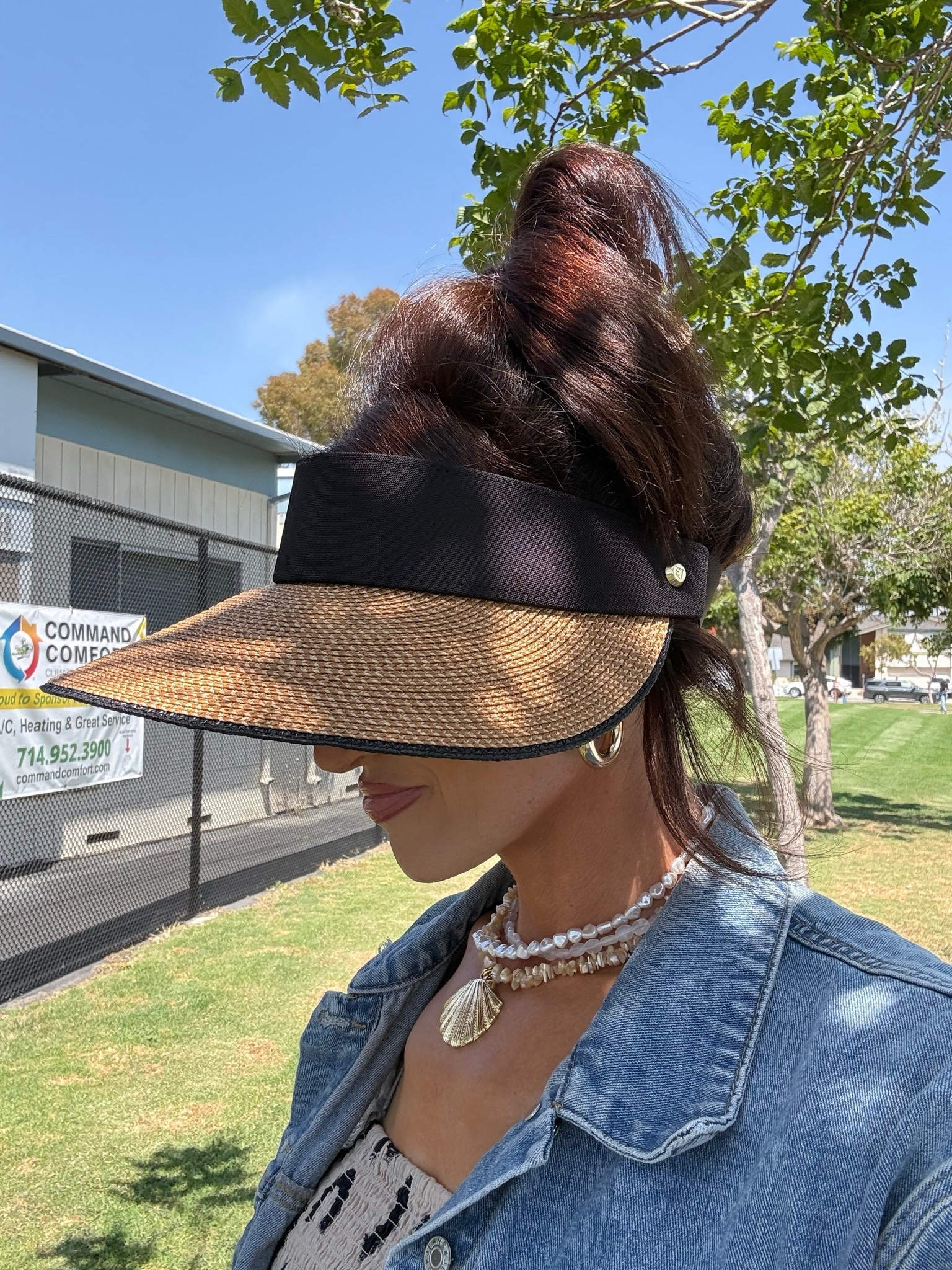 Summer accessories and this cute visor is still on sale!

#LTKootd #LTKSaleAlert #LTKTravel