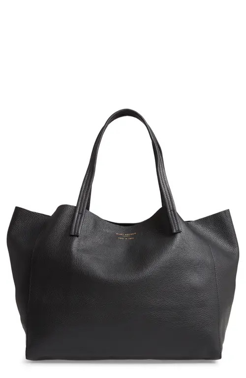 Kurt Geiger London Violet Leather Tote in Black at Nordstrom | Nordstrom