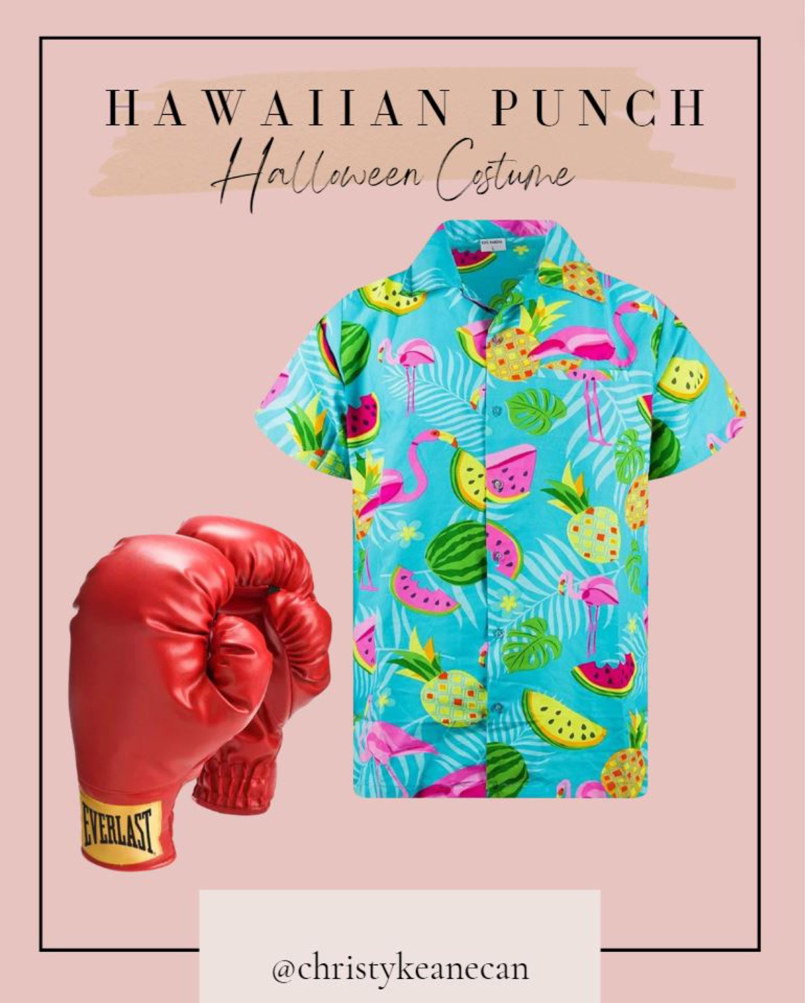 🌺🥊 Bringing you a punch of tropical fun with this punny costume idea! Grab a Hawaiian shirt, some boxing gloves, and you are ready to go 🎃  #PunCostumes #PunnyCostumes #HawaiianPunch #EasyCostumes #FunnyCostumes #HalloweenCostume

#LTKHalloween #LTKsalealert