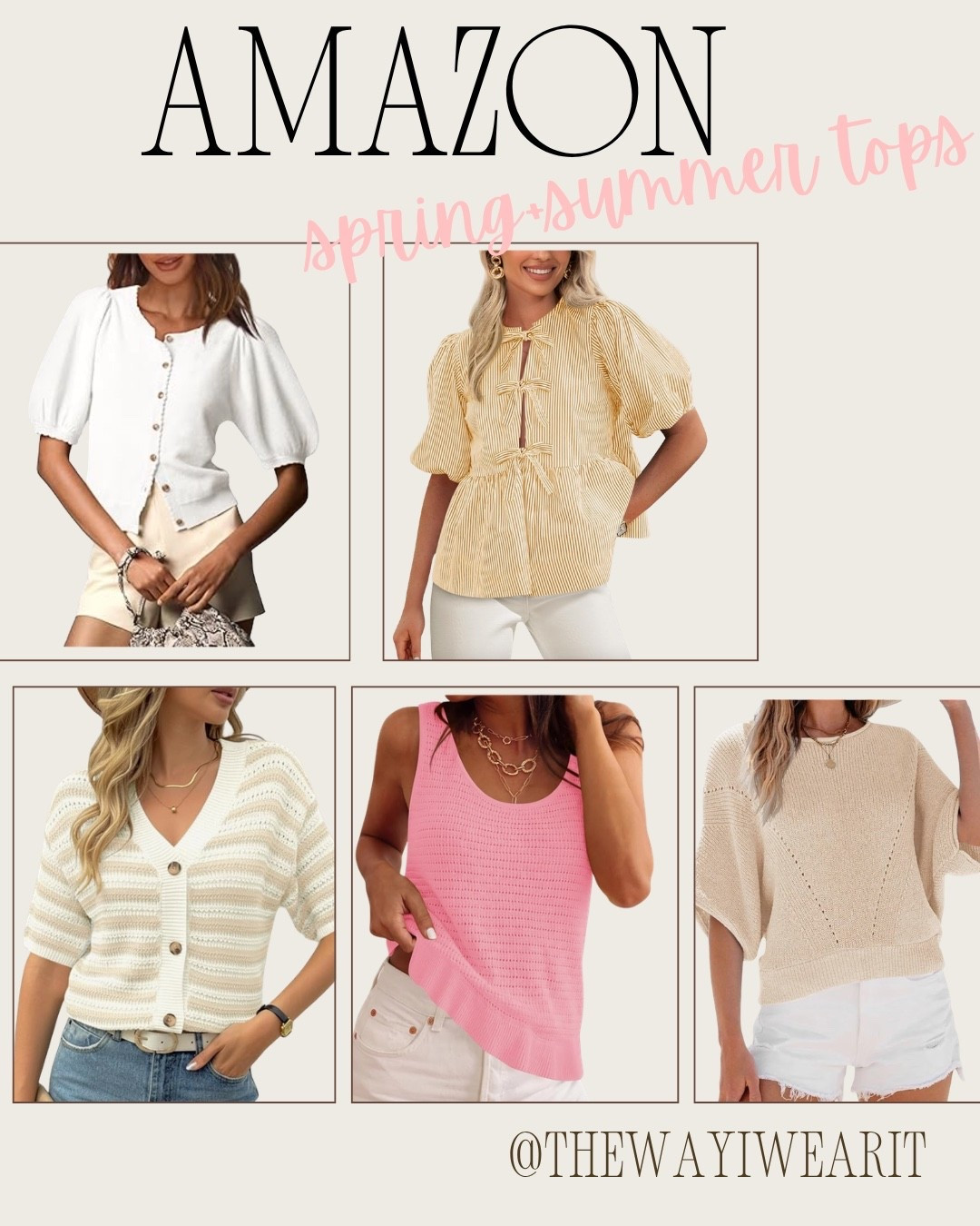 These tops are perfect for a breezy summer look! So comfy and stylish. #FoundItOnAmazon

#LTKU #LTKmomlife #LTKootd