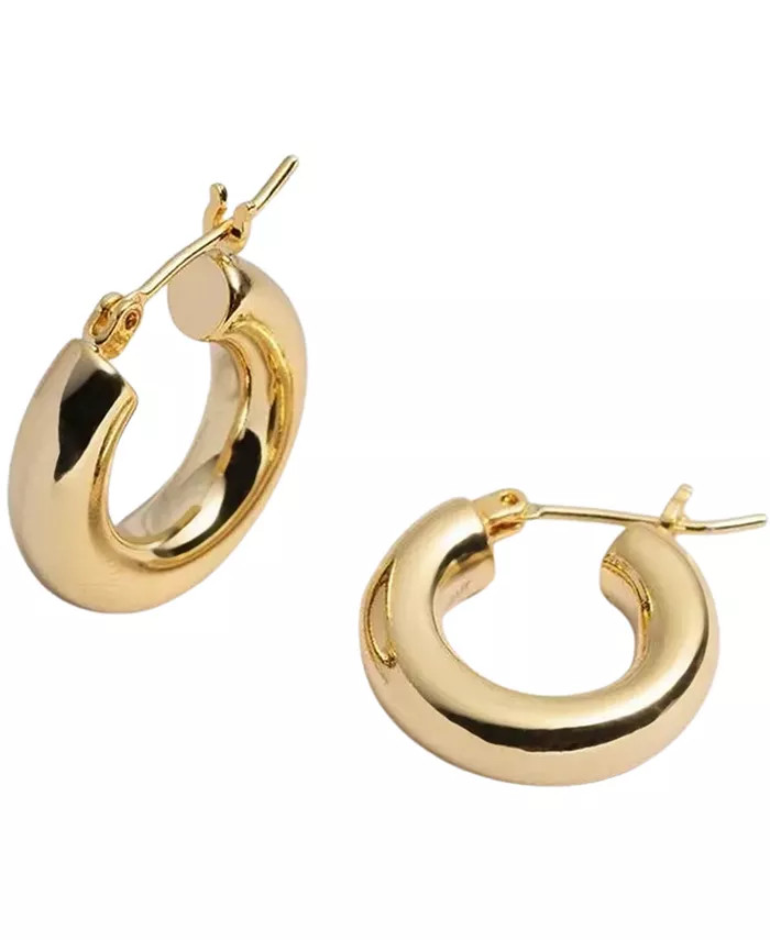 BONHEUR JEWELRY Holly Small Chunky Hoop Earrings - Macy's | Macys (US)