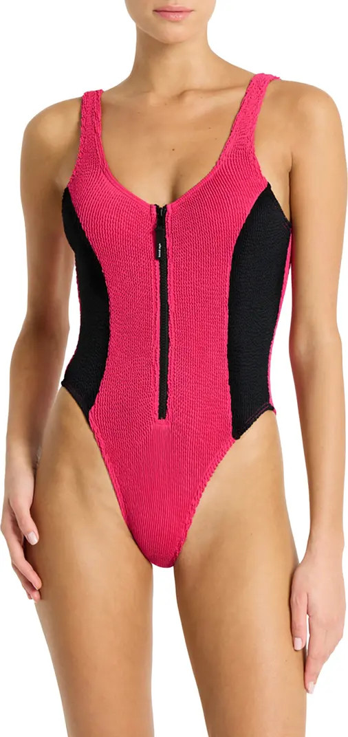 Splice Mara Zip-Up One-Piece Swimsuit | Nordstrom Rack