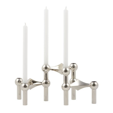 Stoff Nagel Kerzenhalter im Set | Connox | Connox DE