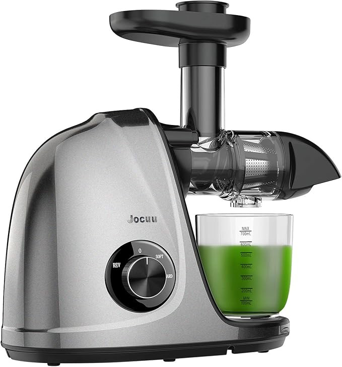 Juicer Machines, Jocuu Slow Masticating Juicer Extractor, Cold Press Juicer with Two Speed Modes,... | Amazon (US)