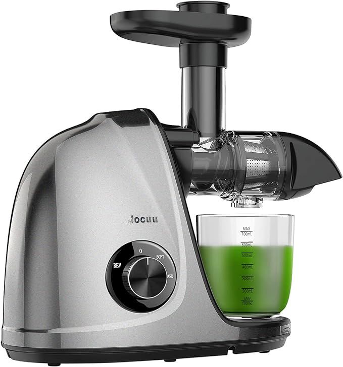 Juicer Machines, Jocuu Slow Masticating Juicer Extractor, Cold Press Juicer with Two Speed Modes,... | Amazon (US)
