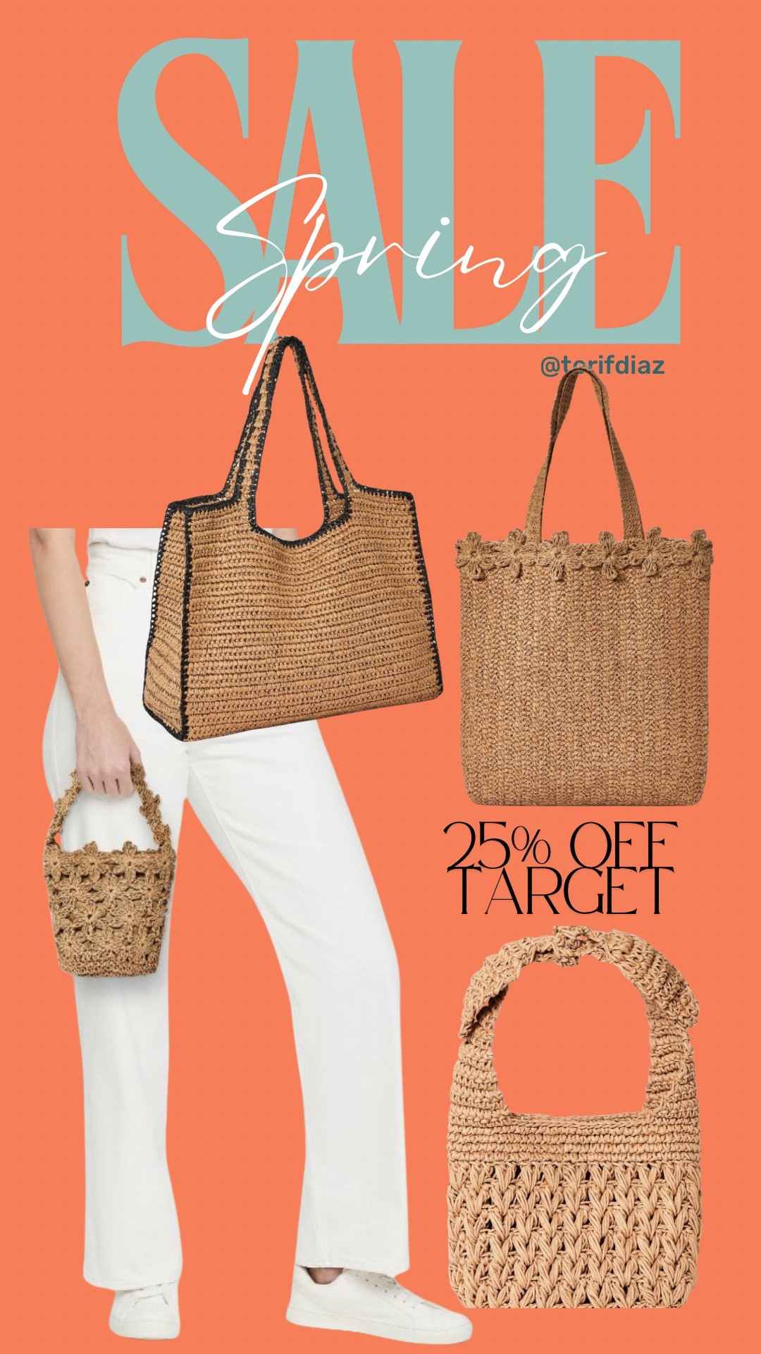 Spring is calling, and these chic straw bags from Target are on sale! Perfect for beach days, brunch, and everything in between. Grab yours before they’re gone! ☀️👜 #TargetFinds #SpringStyle #LTKSale

#LTKSaleAlert #LTKFindsUnder50 #LTKStyleTip