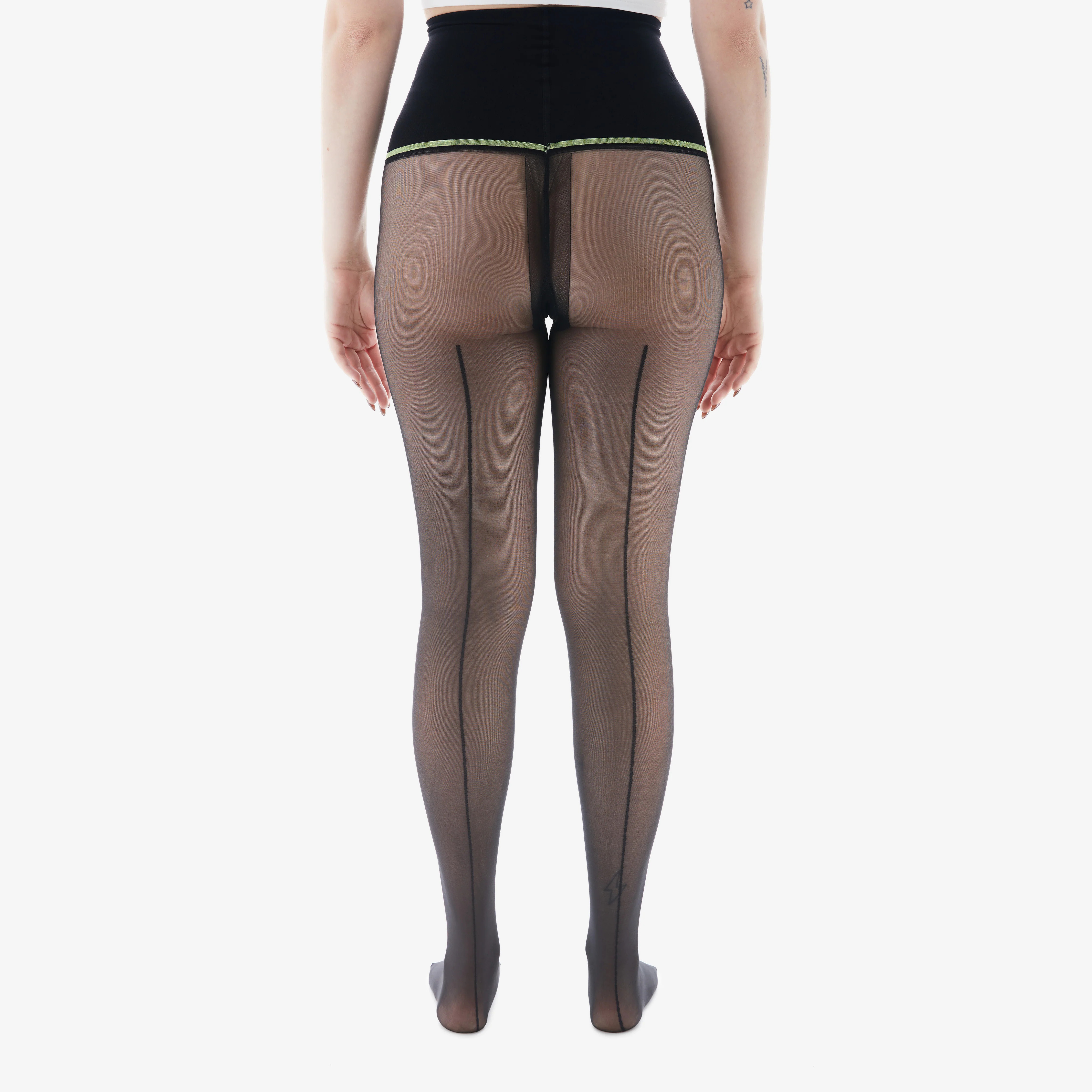 Backseam Super-Sheer Rip-Resist Tights | Sheertex