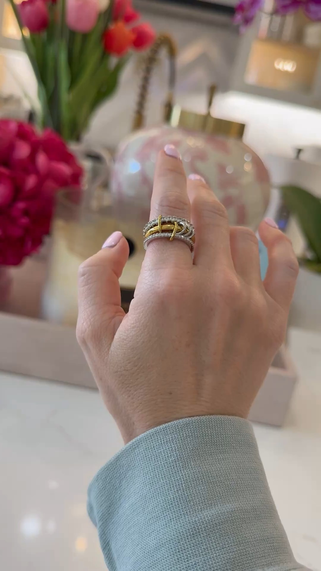 Loving this Spinelli inspired mixed metals stacked ring from Amazon! Same look for sooo much less! ✨

#LTKStyleTip #LTKFindsUnder50